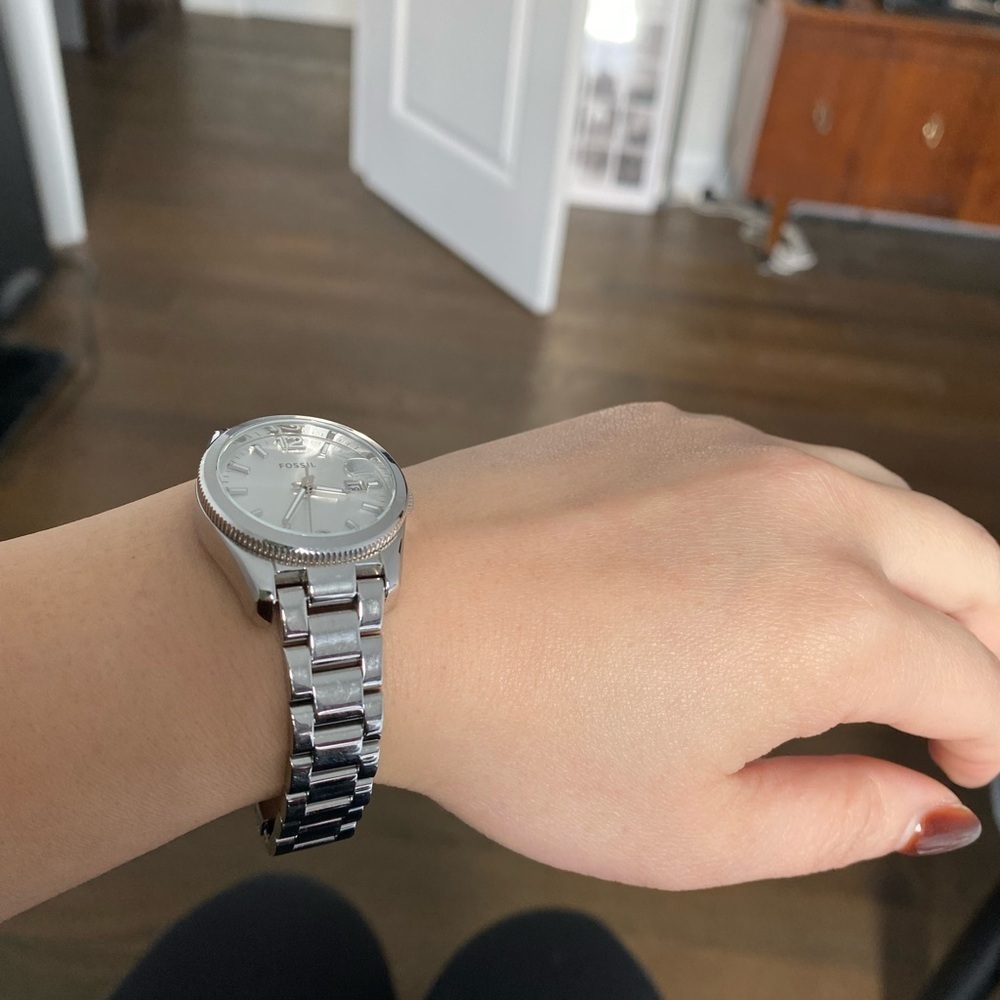 Fossil silver watch - Picture 6 of 7